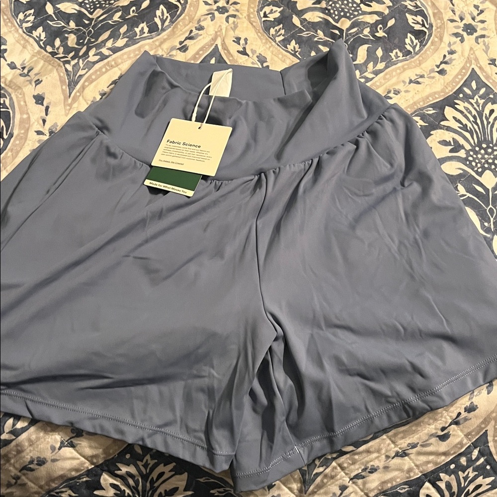 HALARA Navy Activewear Shorts